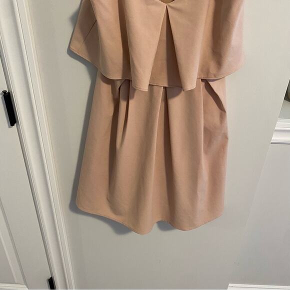 J.O.A. Los Angeles Pink Tan Strappy Mini Dress XS - Picture 9 of 11